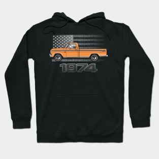 74 Orange Hoodie